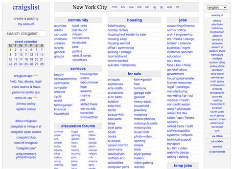 <b>Craigslist</b> is a private for-profit business and is therefore owned by whoever controls the majority of its shares. . Craigslist activities